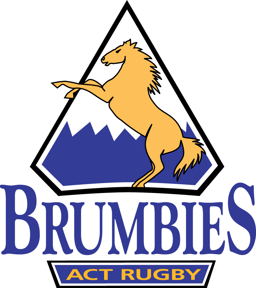 Brumbies 1996-2004 Primary Logo vinyl decal